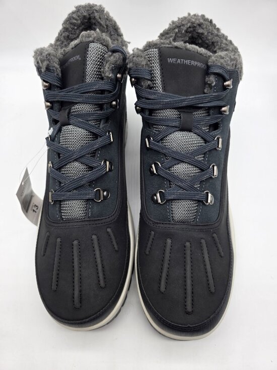 Weatherproof Mens Landon Sneaker Boots Size 13 Gray Lined Suede Memory Foam Shoe main image 14